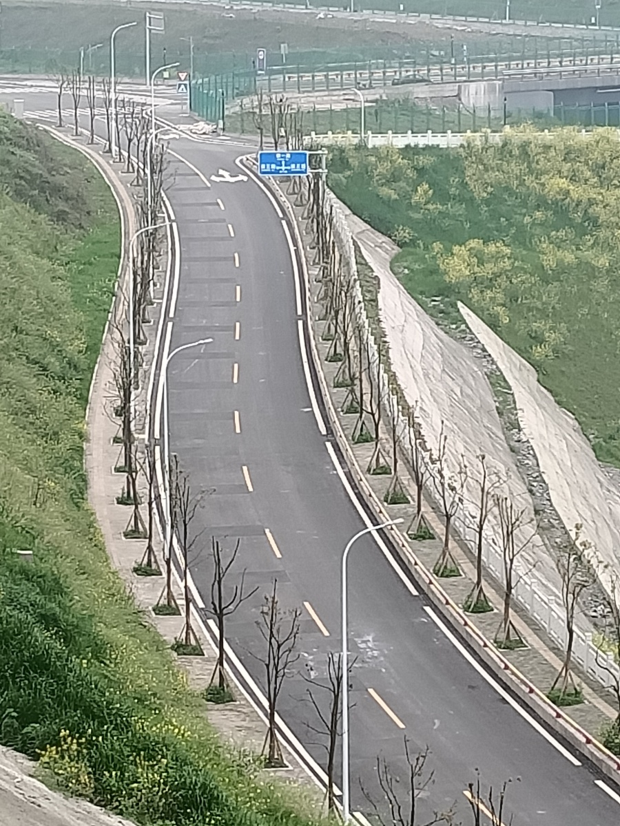 涪陵综合保税区一期道路抗滑薄层工程